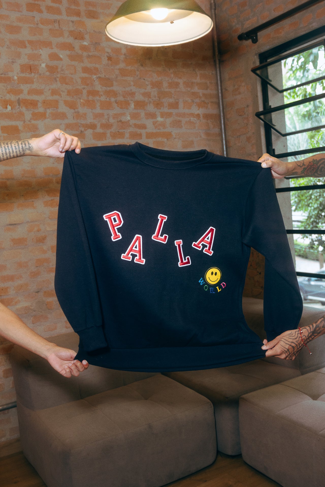 Crewneck Highschool Deep Ocean