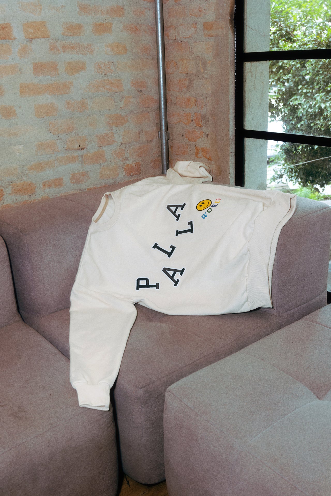 Crewneck Highschool Cream